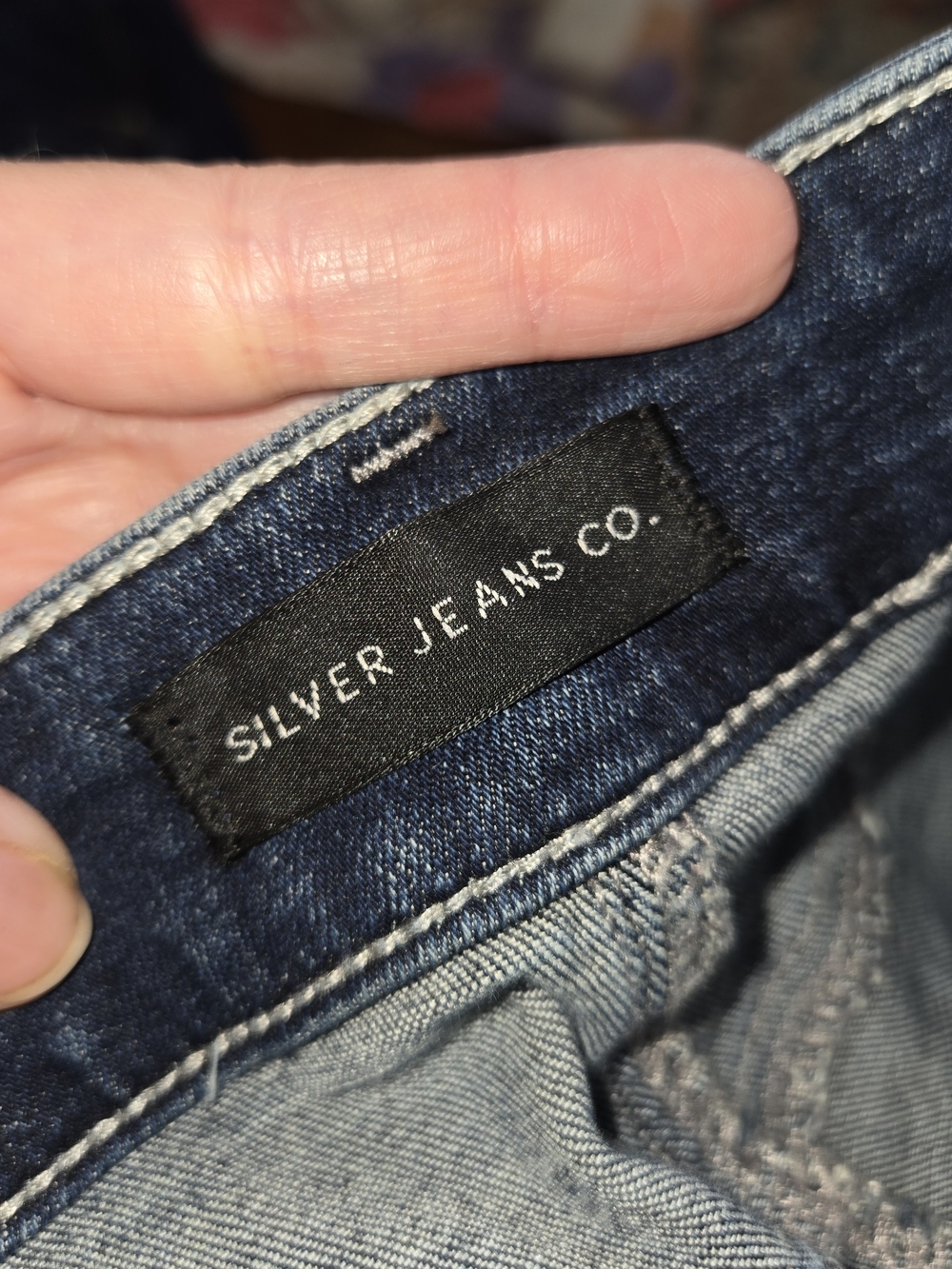 Silver Jeans Women’s Skinny Jeans in Dark Blue Denim
